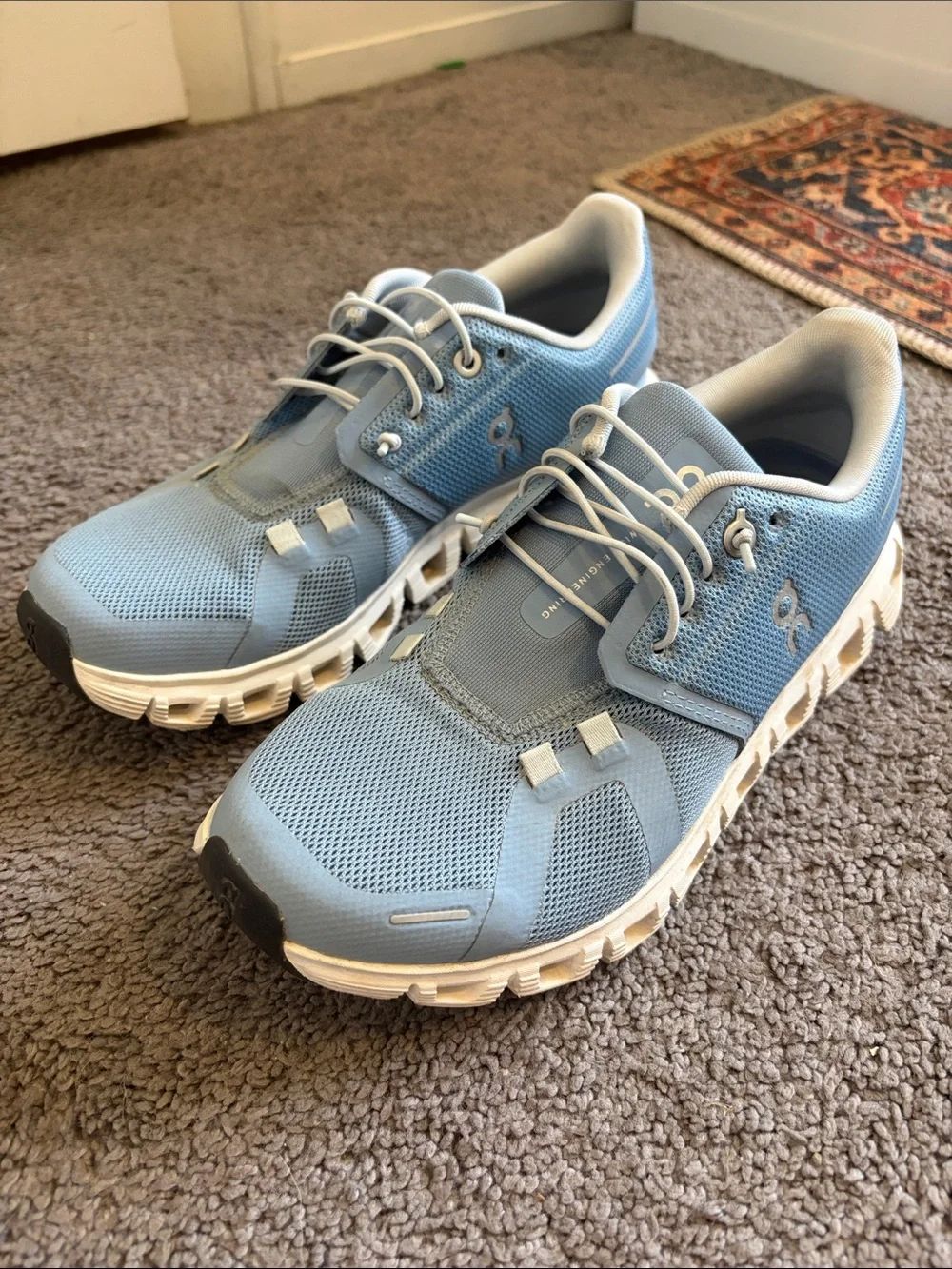 On Clouds Women's Athletic Shoes - Light Blue